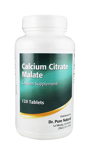 Calcium Citrate Malate 250mg 120 tabs