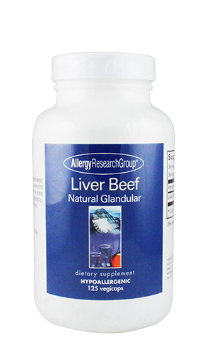 Liver Glandular 500 mg 125 caps
