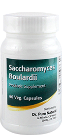 Saccharomyces Boulardii Probiotics 150 mg 60 vcaps