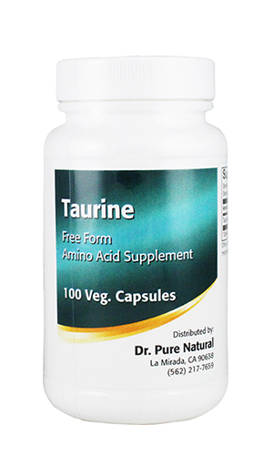 Taurine 500 mg 100 vcaps