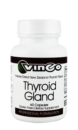 Thyroid Gland 200mg 60 caps