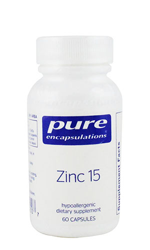Zinc 15 mg PURE 60 vcap Zinc 15 mg PURE 60 vcap