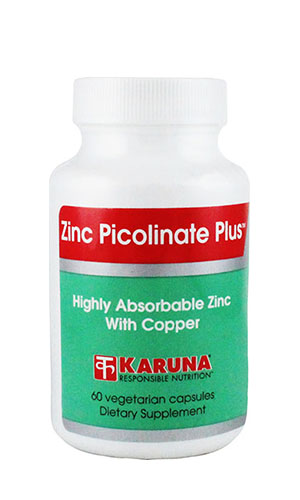 Zinc Picolinate Plus w/Copper 25 mg 60 vcaps