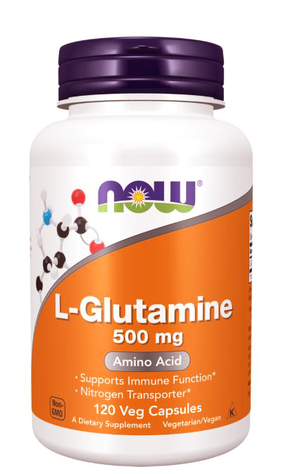 NOW L-Glutamine 500 mg 120 vcaps