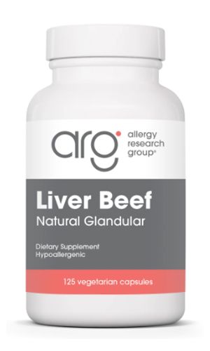 Liver Glandular 500 mg 125 caps
