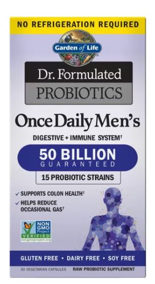 GL-Dr. Formulated Probiotics Once Daily Men's 50 Billion 30 vcaps 