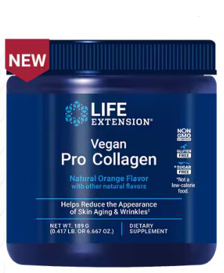 Life Extension Vegan Pro Collagen 6.66 oz (189 g)