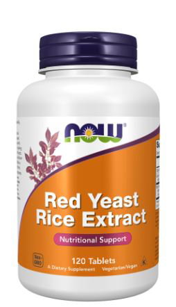 NOW Red Yeast Rice 1200 mg 120 tablets