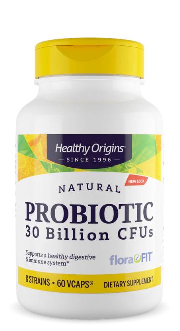 Healthy Origins Probiotic 30 Billion CFUs (Shelf Stable) 60 vcaps