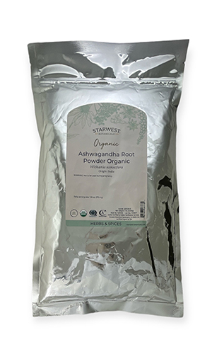 Ashwagandha Powder Organic 453 g