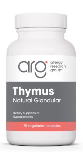 Thymus Natural Glandular 500 mg 75 vcaps