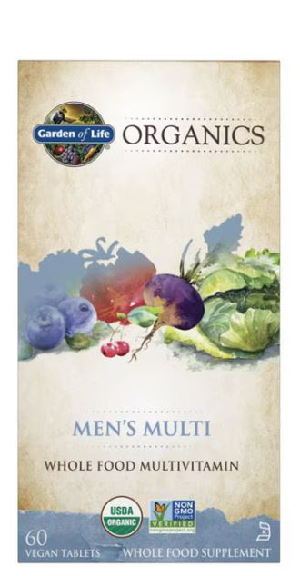 GL-Organics Men's Multi 60 Vegan Tablets