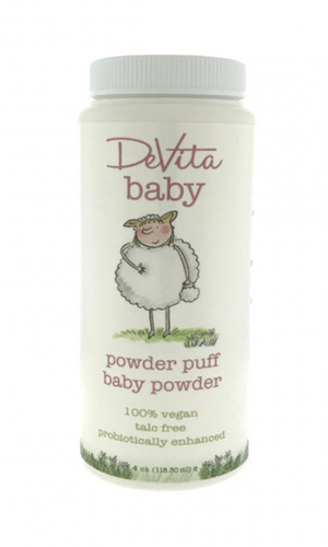 Baby Powder Puff Talc Free 4 oz (120 ml)
