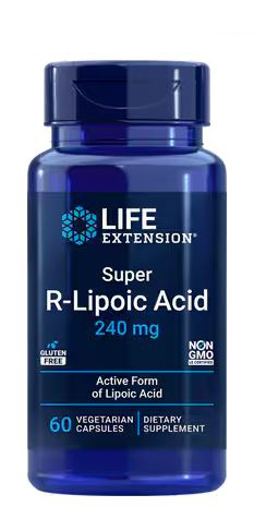 Life Extension Super R-Lipoic Acid 240 mg 60 vcaps