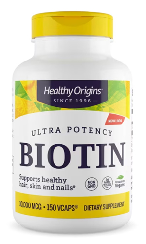 Healthy Origins Biotin 10,000 mcg 150 vcaps 