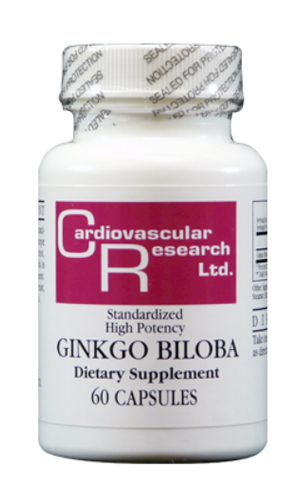 Cardiovascular Ginkgo Biloba 120 mg 60 caps