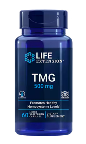 Life Extension TMG 500 mg 60 liquid vcaps