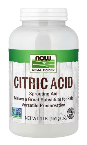 NOW Citric Acid 1 lb (454 g) (구연산)