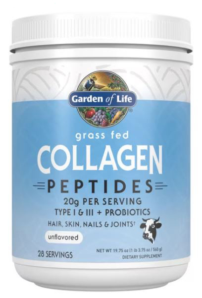 Garden of Life Collagen Peptides Unflavored 19.75 oz (560 g)
