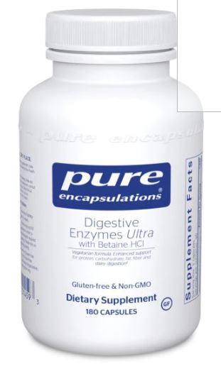 Digestive Enzymes Ultra w/Betaine HCl 180 vcaps