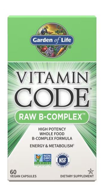 GL-Vitamin Code RAW B-Complex 60 vcaps