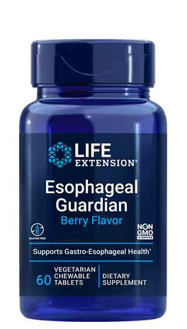 Life Extension Esophageal Guardian 60 Vegetarian Chewable Tablets