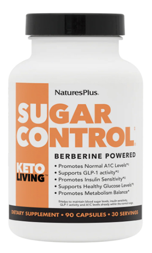 NaturesPlus Sugar Control Keto Living 90 Caps