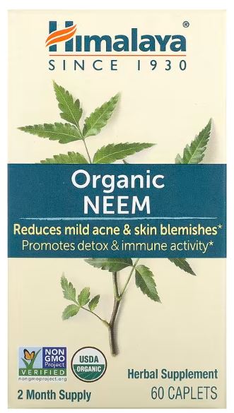 Organic Neem 60 caplets