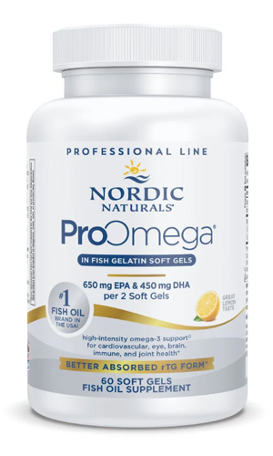 Omega Oil, ProOmega fish-gelatin 60 softgels