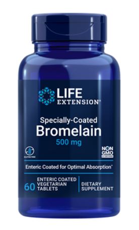 Life Extension Specially Coated Bromelain 500 mg 60 tabs
