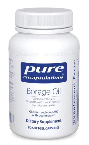 Borage Oil-Pure1000mg 60 Softgels
