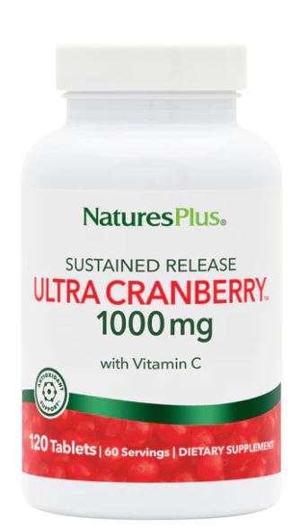 NaturesPlus Ultra Cranberry Sustained Release 1,000 mg 120 tablets