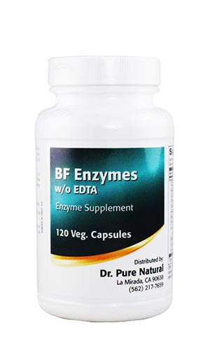 BF Enzymes w/o EDTA 120 vcaps