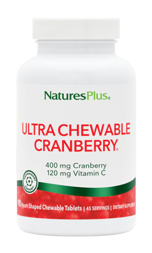 NaturesPlus Ultra Chewable Cranberry 90 tablets