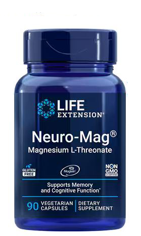 Life Extension Neuro-Mag Magnesium L-Threonate 48 mg 90 vcaps