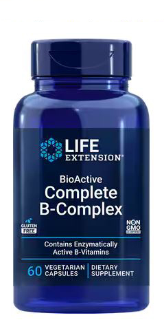 Life Extension BioActive Complete B-Complex 60 vcaps 