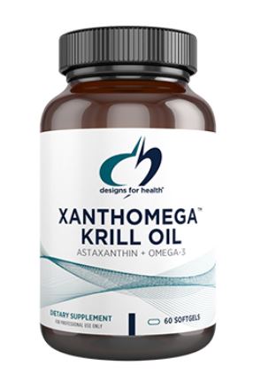 XanthOmega Krill Oil 60 softgels 