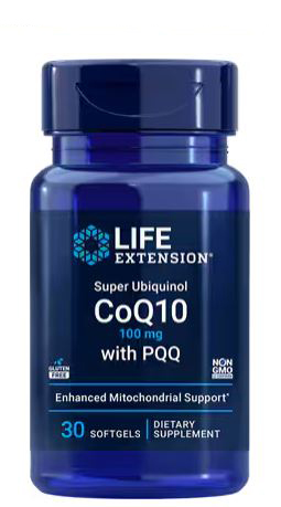 Life Extension Super Ubiquinol CoQ10 w/ PQQ 30 gels