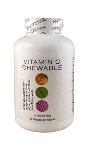 Vitamin C Chewable Orange-Pineapple 90 tabs