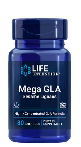 Life Extension Mega GLA Sesame Lignans 30 softgels