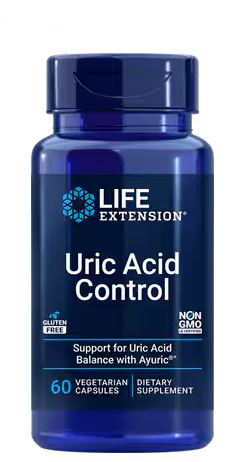 Life Extension Uric Acid Control 500 mg 60 vcaps